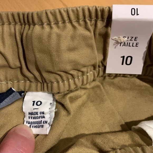 NWT Children’s Place boys Tan shorts - size 10 - Picture 6 of 11
